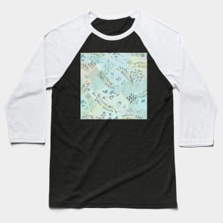 Algae Pattern Baseball T-Shirt